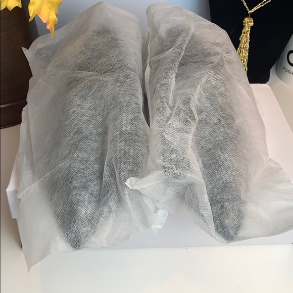 POL Mohair Style Pointed Toe Flats in Charcoal - Picture 9 of 9